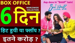 Bad Newz Box Office Collection Day 6