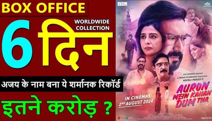 Auron Mein Kahan Dum Tha Box Office Collection Day 6