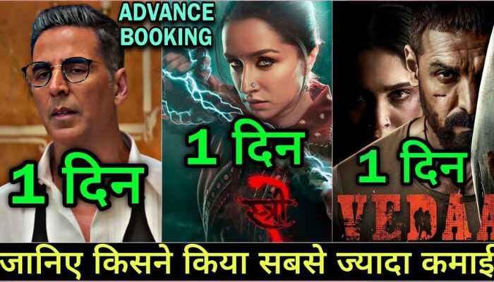 Khel Khel Mein vs Stree 2 vs Vedaa Advance Booking Report