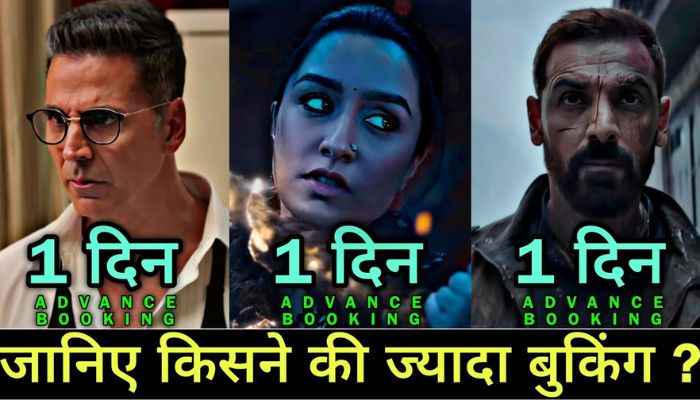 Stree 2 vs Khel Khel Mein vs Vedaa Advance Booking