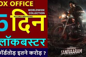 Saripodhaa Sanivaaram Box Office Collection Day 5